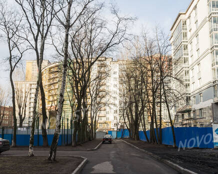 ЖК «Новомосковский»: общий вид со двора. 10.03.2015, Апрель 2015