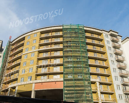 ЖК «Новомосковский»: фасад 3 корпуса(фото 3) 10.03.2015, Апрель 2015
