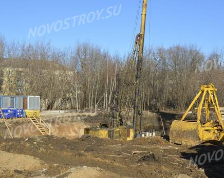 ЖК «на улице Железнодорожная»: Строительство 14.03.2015 г., Март 2015