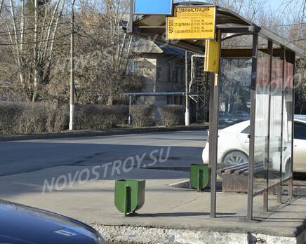 ЖК «на улице Железнодорожная»: Остановка общественного транспорта 14.03.2015 г., Март 2015