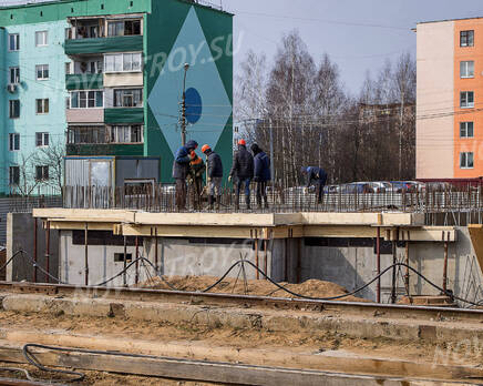 ЖК «Лунево»: Строительная площадка, 28.03.2015 г., Апрель 2015