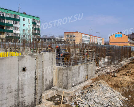 ЖК «Лунево»: Строительная площадка, 28.03.2015 г., Апрель 2015