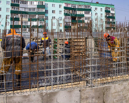 ЖК «Лунево»: Строительная площадка, 28.03.2015 г., Апрель 2015