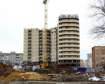 ЖК «Москворецкий» (г. Воскресенск): 05.04.2015 - Строящийся корпус, Апрель 2015
