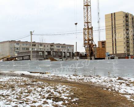 ЖК «Москворецкий» (г. Воскресенск): 05.04.2015 - Строящийся корпус, Апрель 2015