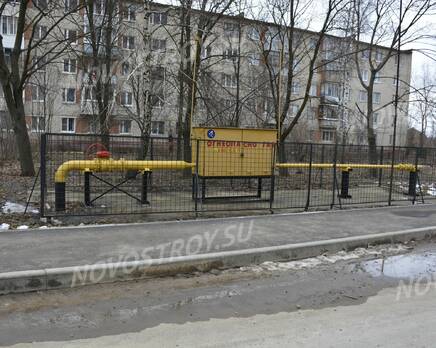 ЖК «На Жуковского»: Газопровод,  05.04.2015 г., Апрель 2015
