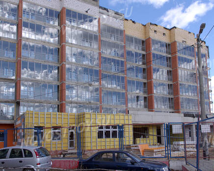ЖК «в поселке Архангельское»: Построенный корпус, 10.04.2015 г., Апрель 2015