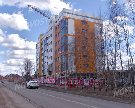 ЖК «в поселке Архангельское»: Построенный корпус, 10.04.2015 г., Апрель 2015