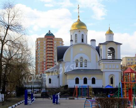 ЖК «Молодежный» (г. Подольск): 22.04.2015 - Церковь на ул Почтовой, Май 2015