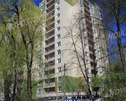 ЖК «ЭКО Квадрат»: 06.05.2015 - Строящееся здание, вид с ул Пушкина, Май 2015