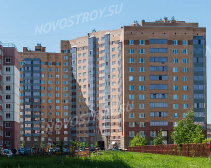 ЖК «в поселке Тельмана (микрорайон № 1)»: общий вид корпуса 9 (07.06.2015), Июнь 2015