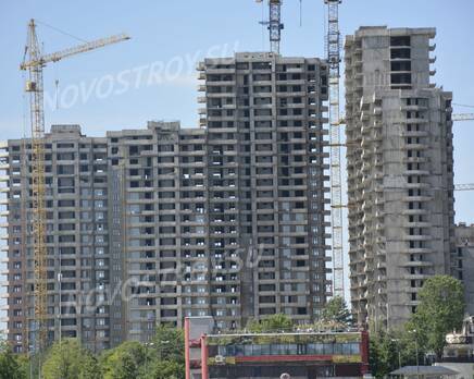 ЖК «Дом в Северном Чертаново»: Строительство 07.06.2015 г., Июнь 2015