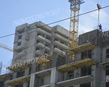 ЖК «Дом в Северном Чертаново»: Строительство 07.06.2015 г., Июнь 2015