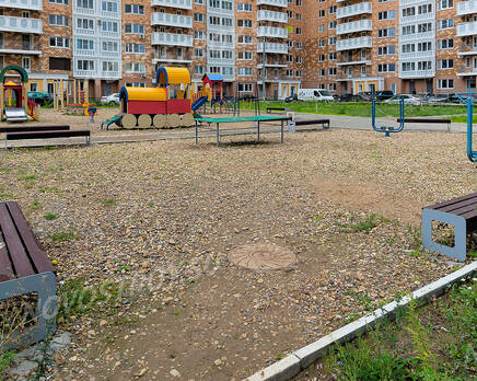 ЖК «в Долгопрудном»: 09.09.2015 Детская площадка корпусов 20, 22, Сентябрь 2015