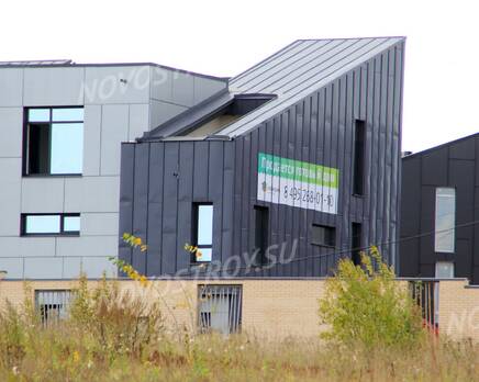 ЖК «Белый Город»: 17.09.2015 - Фрагмент построенного корпуса, Сентябрь 2015