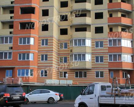 ЖК «Красково-Олимпийский»: 08.10.2015 - Фрагмент строящегося дома, Октябрь 2015