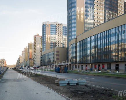 ЖК «Линкор»: общий вид на корпуса 2, 3, 4 и 5 (08.11.2015), Ноябрь 2015