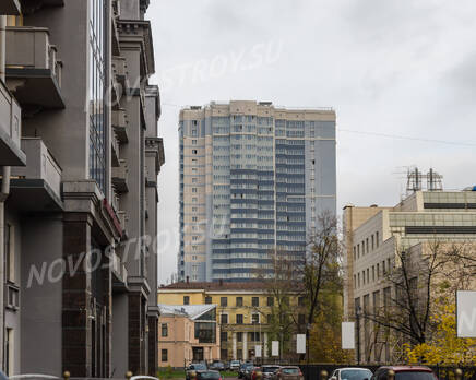 ЖК «Небо Москвы»: общий вид с Московского проспекта (06.11.2015), Ноябрь 2015