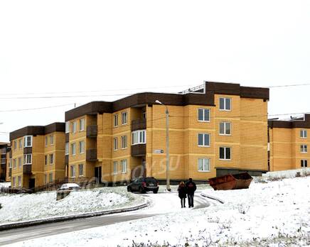 ЖК «Новоспасский»: 24.11.2015 - Построенный корпус, вид в три четверти, Ноябрь 2015