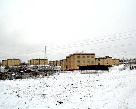 ЖК «Новоспасский»: 24.11.2015 - Общий вид новостройки. На данный момент весь поселок построен и заселяется., Ноябрь 2015