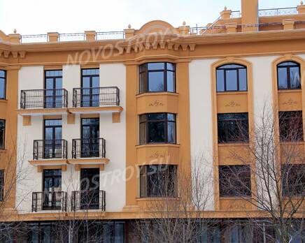 ЖК «Малиновый Ручей»: 16.12.2015 - Фрагмент строящегося корпуса, Декабрь 2015