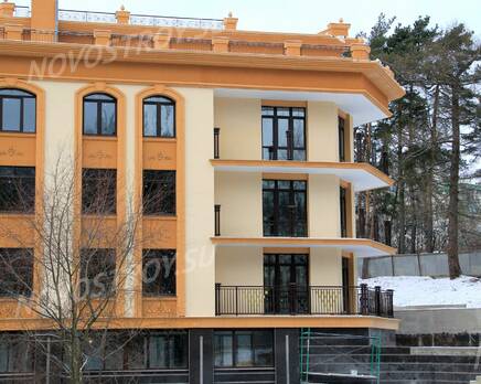 ЖК «Малиновый Ручей»: 16.12.2015 - Фрагмент строящегося корпуса, Декабрь 2015