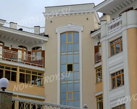 ЖК «Малиновый Ручей»: 16.12.2015 - Фрагмент построенного корпуса, Декабрь 2015