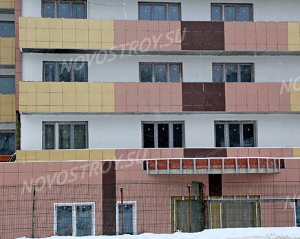ЖК «Дом в Ногинске»: 18.12.2015 - Фрагмент строящегося дома, Декабрь 2015