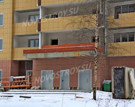 ЖК «Дом в Ногинске»: 18.12.2015 - Фрагмент строящегося дома, Декабрь 2015