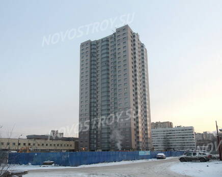 ЖК «Дом на проспекте Просвещения, 85»: общий вид (07.01.2016), Январь 2016