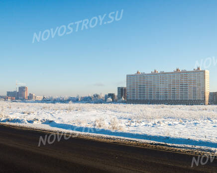 ЖК «Прибрежный»: общий вид 1 корпуса (23.01.2016), Январь 2016