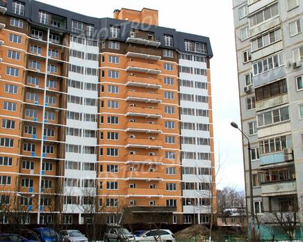 ЖК «Нахабино Центральное»: 04.02.2016 - Фрагмент близкого к сдаче дома, Февраль 2016