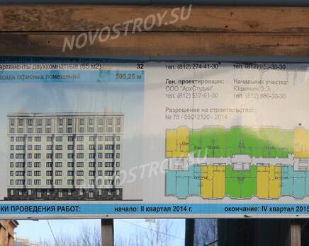 МФК «Нарвский посад»: паспорт объекта (18.02.2016), Февраль 2016