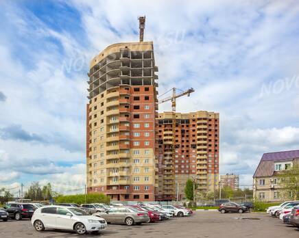 ЖК «Дом на улице Кирова»: Вид на дом с южной стороны, Май 2016