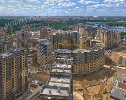 ЖК «Московские Водники-2»: общий вид, Июнь 2016