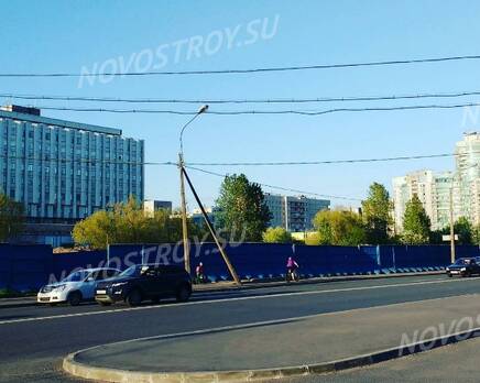МФК «Башни Беринга»: снимок с сайта Instagram.com, Август 2016