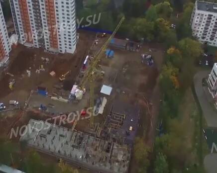 ЖК «Ельнинская 14Б»: ход строительства, Октябрь 2016