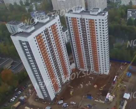ЖК «Ельнинская 14Б»: ход строительства, Октябрь 2016