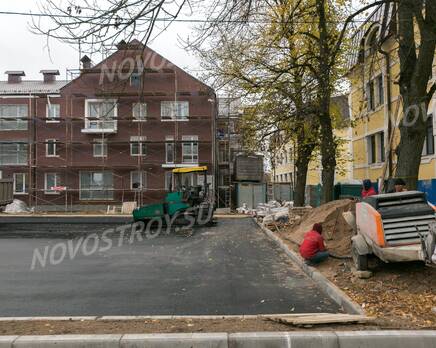 Малоэтажный ЖК «Амстердам»: ход строительства, Октябрь 2016