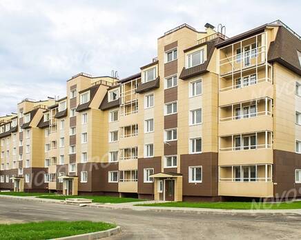 ЖК «Пушгород»: общий вид построенного дома, Февраль 2017