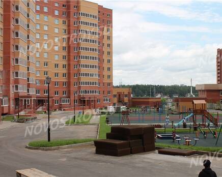 ЖК «Лесной городок» (Одинцово): внутренний двор, Июль 2017