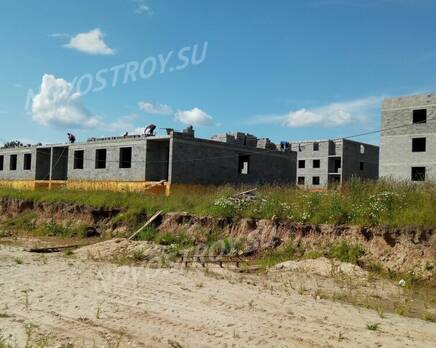 Малоэтажный ЖК «Чеховский Посад»: ход строительства, Август 2017