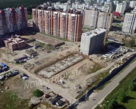 ЖК «Олимп» (Всеволожск): ход строительства, Август 2017