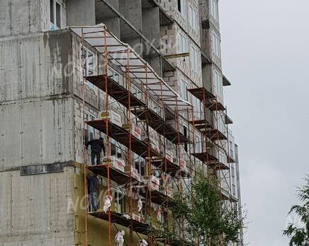 ЖК «Брусничный»: ход строительства 3 очереди, Октябрь 2017
