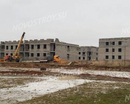 Малоэтажный ЖК «Чеховский Посад»: ход строительства, Ноябрь 2017