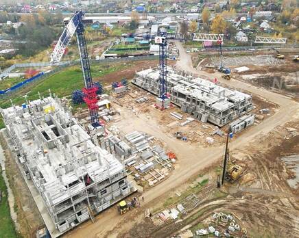 ЖК «Первый зеленоградский»: ход строительства, Ноябрь 2017