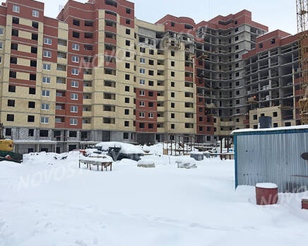 ЖК «Новое Ялагино»: ход строительства, Март 2018