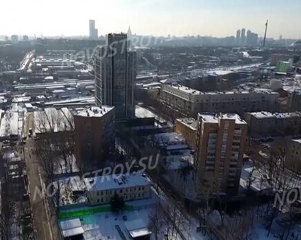 ЖК «Фили Парк»: скриншот с видеообзора, Март 2018