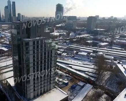 ЖК «Фили Парк»: скриншот с видеообзора, Март 2018