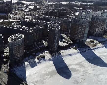 ЖК «Премьер Палас»: скриншот с видеообзора, Апрель 2018